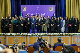 نشست خبری حسین سیمایی صراف، وزیر علوم، تحقیقات و فناوری