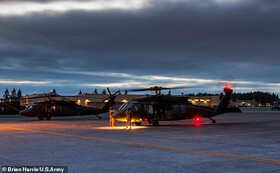 سقوط مرگبار «شاهین سیاه» در آمریکا