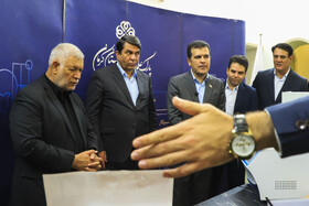 بازدیدحسین افشین، معاون علمی، فناوری و اقتصاد دانش‌بنیان رئیس‌جمهور از کارخانه نوآوری کرمان با همراهی محمدعلی طالبی، استاندار کرمان، معاون اقتصادی استاندار، حسن‌پور نماینده مردم کرمان و راور در مجلس شورای اسلامی 