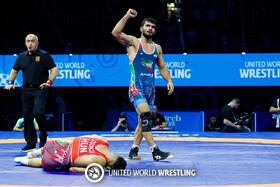 نتایج دیدارهای نیمه نهایی ۳ وزن پایانی کشتی فرنگی قهرمانی جهان/ ۲ طلا و یک برنز در انتظار ایران