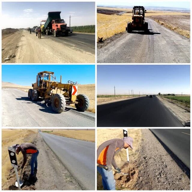 عقب‌ماندگی ۱۱ درصدی‌ برخورداری روستاهای بالای ۲۰ خانوار کردستان از راه آسفالت