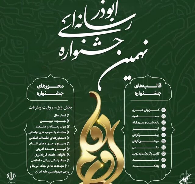 جشنواره رسانه‌ای ابوذر استان کرمانشاه برگزار می‌شود