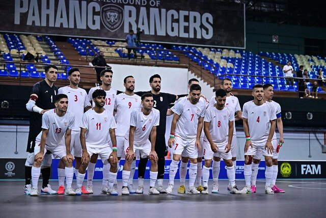 فوتسال ایران در سید نخست قهرمانی آسیا فوتسال ایران در سید نخست قهرمانی آسیا