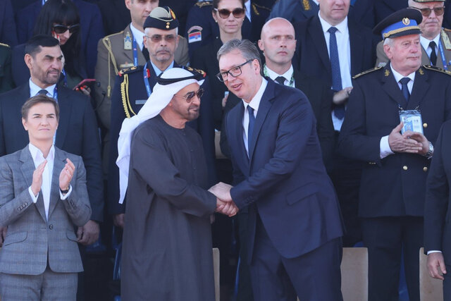 برگزاری بزرگترین رژه ارتش صربستان