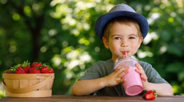  شیر طعم‌دار برای کودکان بخریم یا شیر ساده؟ 