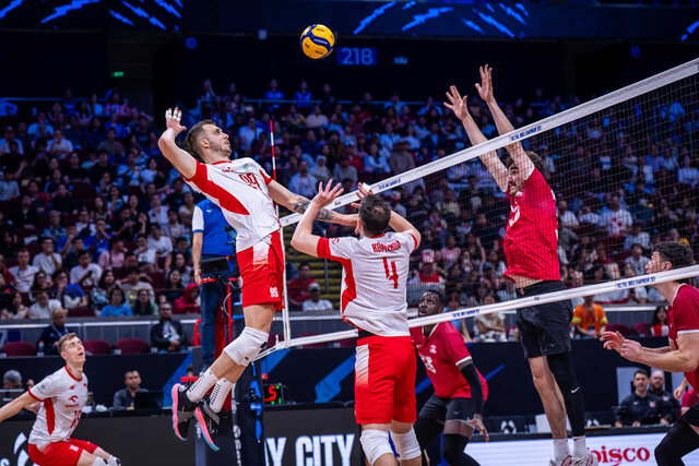 صعود والیبال لهستان به یکچهارم نهایی قهرمانی جهان صعود والیبال لهستان به یکچهارم نهایی قهرمانی جهان