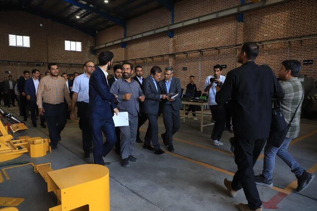 رونمایی از خط تولید «لاینرهندلر» معدنی در ایران/ شاهکار مهندسی با تکیه بر دانش بومی