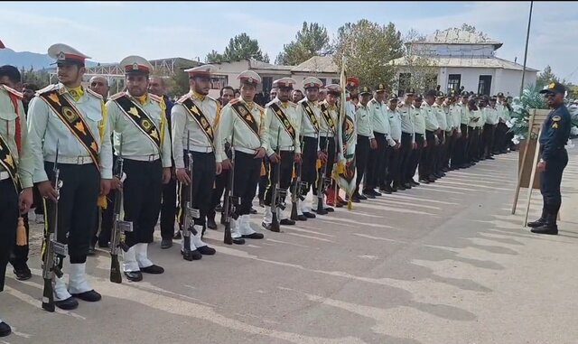 مراسم تشییع پیکر ۲ شهید فراجا در یاسوج برگزار شد