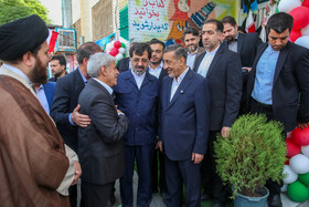 حضور محمدجعفر قائم‌پناه، معاون اجرایی رییس جمهور در جشن شکوفه های مدرسه فرقانی قم