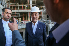 بازدید محمدجعفر قائم‌پناه، معاون اجرایی رییس جمهور از بیمارستان کودکان در حال احداث در قم