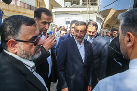 بازدید محمدجعفر قائم‌پناه، معاون اجرایی رییس جمهور از بیمارستان کودکان در حال احداث در قم