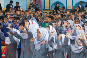جشن شکوفه‌ها در حرم مطهر رضوی