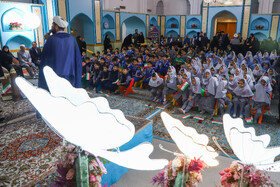 جشن شکوفه‌ها در حرم مطهر رضوی
