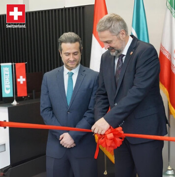 افتتاح دفتر جدید شرکت بولر در تهران با حضور سفیر سوئیس