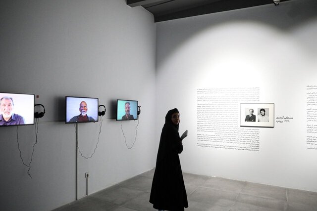 داریوش ارجمند و محمدرضا شریفینیا در نمایشگاه مشترک ۳ هنرمند