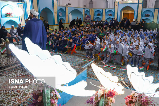 جشن شکوفه‌ها در حرم  مطهر رضوی