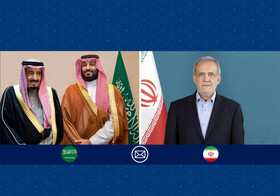 پیام پزشکیان به پادشاه و ولیعهد عربستان