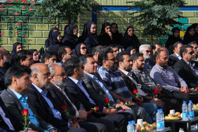 آیین افتتاح مدرسه ۱۲ کلاسه علوی خلیج فارس - مشهد
