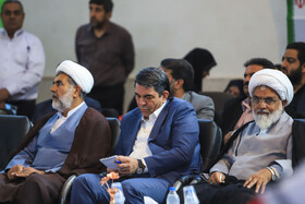 محمدعلی طالبی، استاندار در مراسم نواختن زنگ مهر، ایثار و مقاومت - کرمان