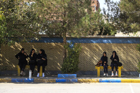 مراسم نواختن زنگ مهر، ایثار و مقاومت در کرمان