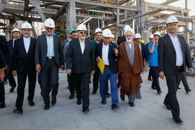آیین افتتاح شرکت پتروشیمی آرمان سپاهان با حضور امیرسرتیپ عزیز نصیرزاده، وزیر دفاع و پشتیبانی نیروهای مسلح - اصفهان