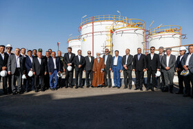 امیرسرتیپ عزیز نصیرزاده، وزیر دفاع و پشتیبانی نیروهای مسلح در حاشیه آیین افتتاح شرکت پتروشیمی آرمان سپاهان - اصفهان