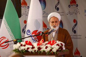 سخنرانی حجت‌الاسلام احمد سالک در آیین افتتاح شرکت پتروشیمی آرمان سپاهان - اصفهان