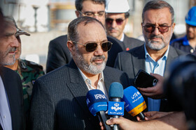 امیرسرتیپ عزیز نصیرزاده، وزیر دفاع و پشتیبانی نیروهای مسلح در حاشیه آیین افتتاح شرکت پتروشیمی آرمان سپاهان - اصفهان