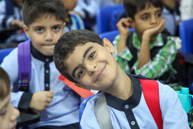 نواخته شدن زنگ آغاز سال تحصیلی در جزیره کیش