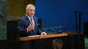 پادشاه اردن: جنگ غزه یکی از تاریک‌ترین وقایع در تاریخ سازمان ملل است
