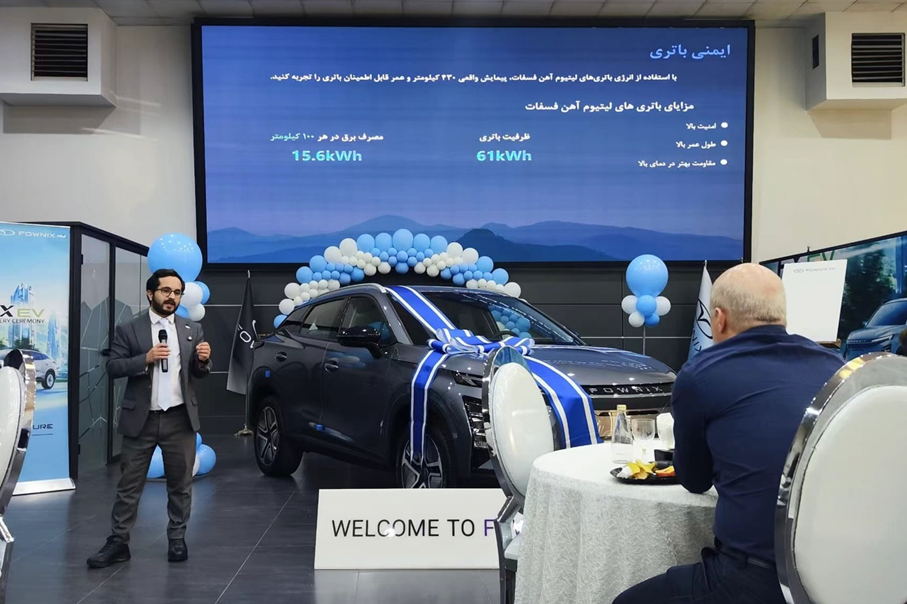 لحظه‌ای ماندگار برای مشتریان و نقطه شروع آینده‌ای سبز؛ آغاز تحویل نخستین سری اف ایکس تمام‌برقی در ایران