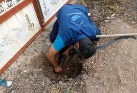 جمع‌آوری ۹ مورد خط انتقال غیرمجاز آب در ‌شهرستان‌های بوانات و سرچهان‌