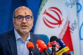 سخنرانی رضا مردانی، مدیر کل هنرهای نمایشی در نشست خبری جشنواره نمایش‌های آیینی وسنتی