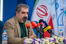 سعید اسدی، مدیر عامل انجمن هنرهای نمایشی در نشست خبری جشنواره نمایش‌های آیینی وسنتی