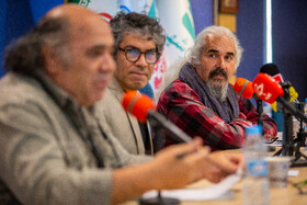 سیاوش ستاری، دبیر بیست و دومین جشنواره نمایش‌های آیینی سنتی در نشست خبری جشنواره نمایش‌های آیینی وسنتی