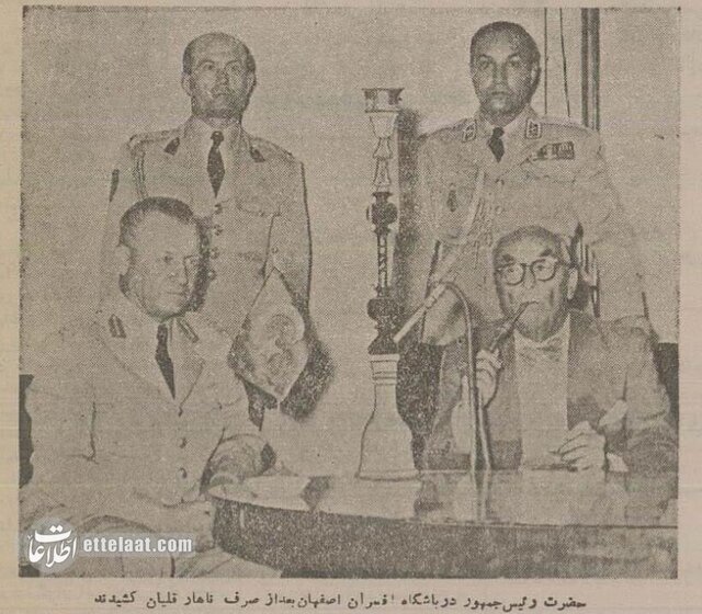 ماجرای قلیان کشیدن رئیس جمهور ترکیه در اصفهان