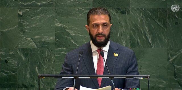 الشرع: جامعه جهانی در مقابل تهدیدات اسرائیل در کنار سوریه بایستد