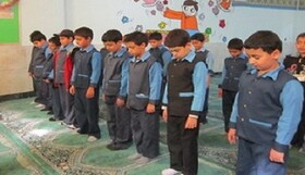 نواخته شدن زنگ اقامه نماز جماعت در مدارس استان سیستان و بلوچستان