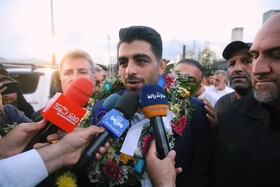 مراسم اسقبال از هادی ساروی آمل