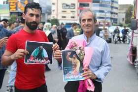 مراسم اسقبال از هادی ساروی آمل