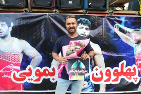 مراسم اسقبال از هادی ساروی آمل