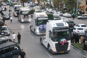 مراسم اسقبال از هادی ساروی آمل