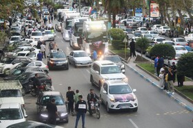 مراسم اسقبال از هادی ساروی آمل