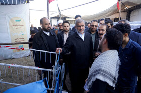 بازدید علی نیکزاد نایب رئیس مجلس شورای اسلامی از نمایشگاه رزمی فرهنگی دفاع مقدس در اردبیل