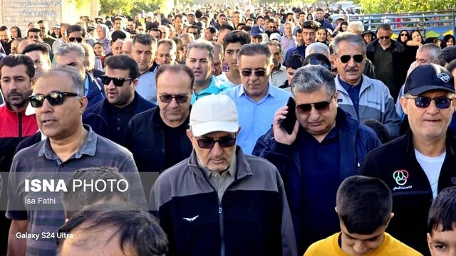 همایش پیادهروی خانوادگی در یاسوج برگزار شد