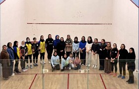 معرفی دختران برتر اسکواش خوزستان