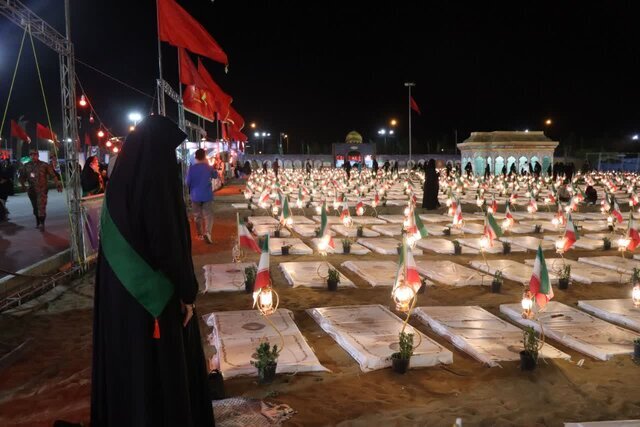 مزار نمادین ۳۰۰۰ شهید استان سمنان دیدار با ملائک در آخرین گردنه قبل از بهشت