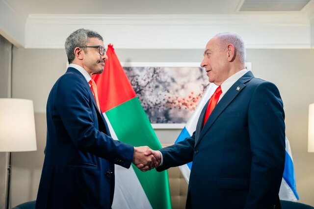 وزیر خارجه امارات با نتانیاهو در نیویورک دیدار کرد