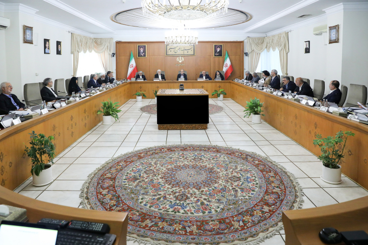 برگزاری جلسه هیئت دولت