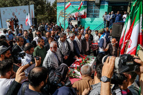 آیین نواختن زنگ مقاومت - هنرستان شهید باهنر تهران